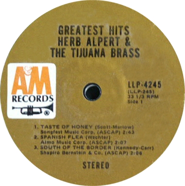 Greatest Hits | Herb Alpert & the Tijuana Brass
